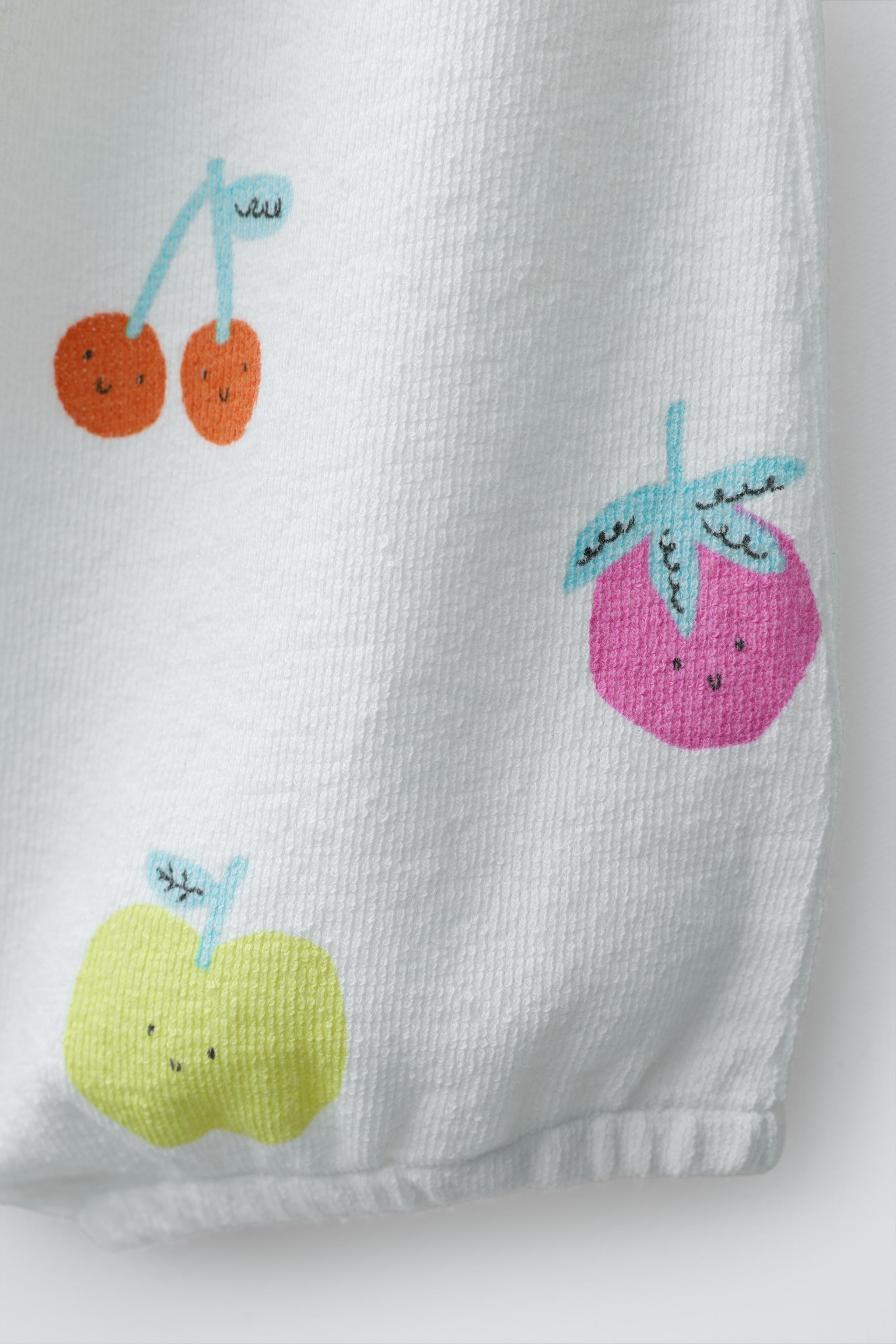 FRUIT PRINT SHORT ROMPER